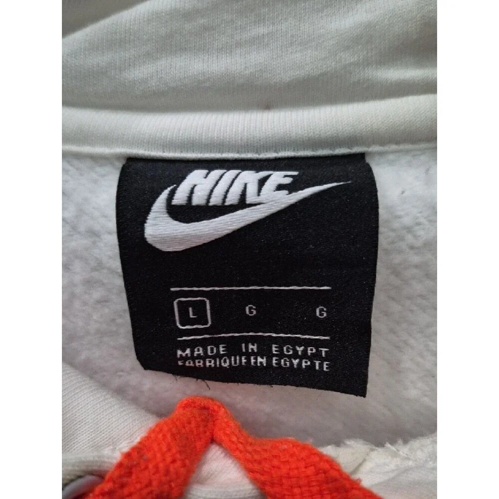 Nike Club Men’s L Pullover Hoodie Just Do It Logos Sporty Athletic Running